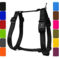 Los mejores  - Perros Vajilla H de vajilla de Premium de nailon: ajustable- estable- fácil- colores- para perros grandes y pequeñas…